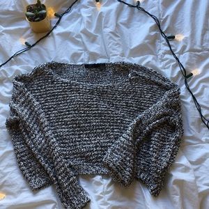 Simple cropped sweater